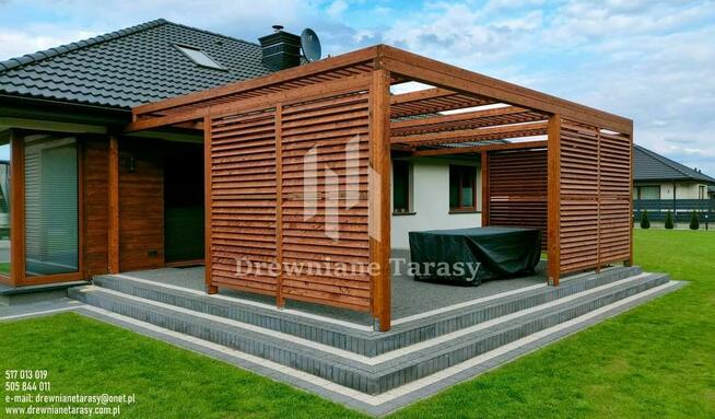 Tarasy / Zadaszenia / Pergole / Żaluzje / WOLNE TERMINY