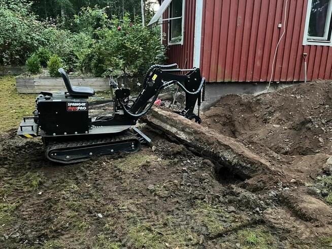 Nowa Minikoparka Springer MAX-PRO Koparka Polska Produkcja