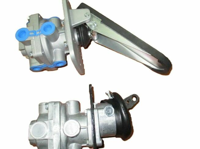 Mechanizmy hamulca na klapkę i cięgno stosowane w Ł 34 i aut