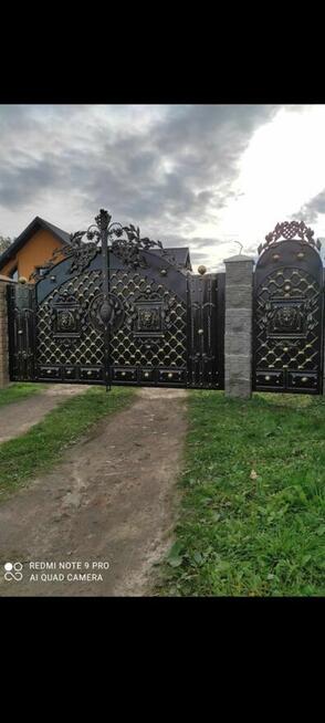 Brama wjazdowa dwuskrzydłowa