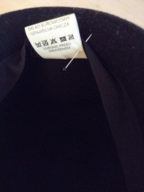 Kapelusz Porthos wełna owcza 54 55