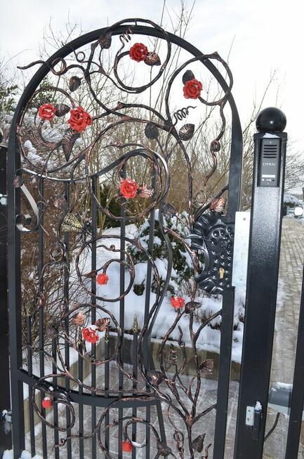 kuta brama , kowalstwo, brama, ogrodzenie ,