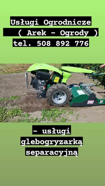 Wertykulacja , koszenie trawy.sadzenie tuji.drzewek.krzewów