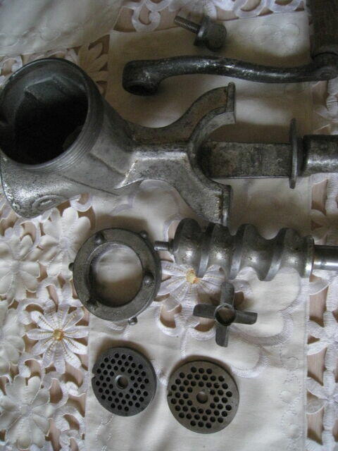 Maszynka do mielenia mięsa, żeliwna