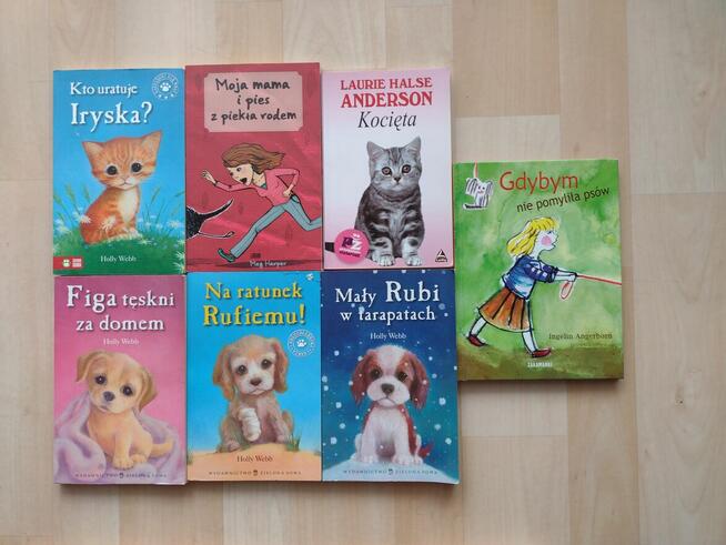 Kolekcja książek o zwierzętach