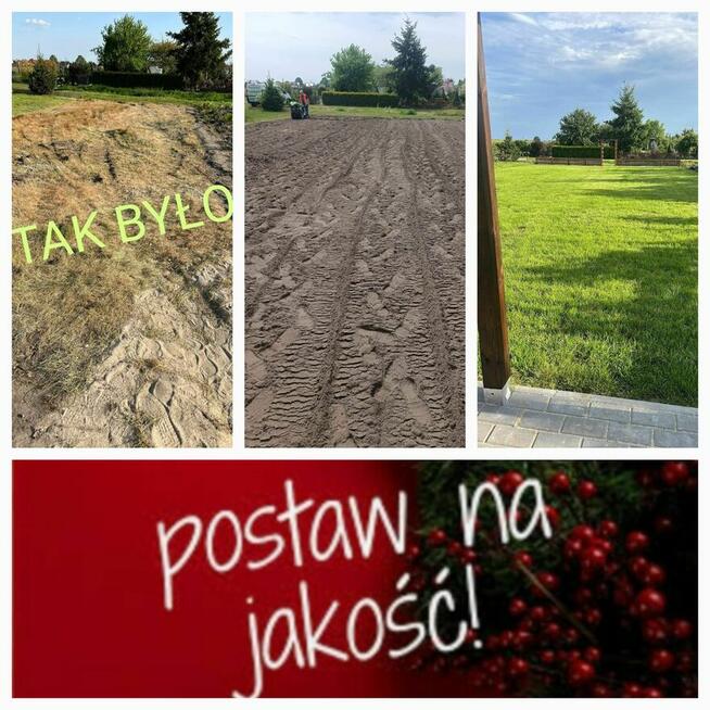 Wertykulacja , koszenie trawy.sadzenie tuji.drzewek.krzewów