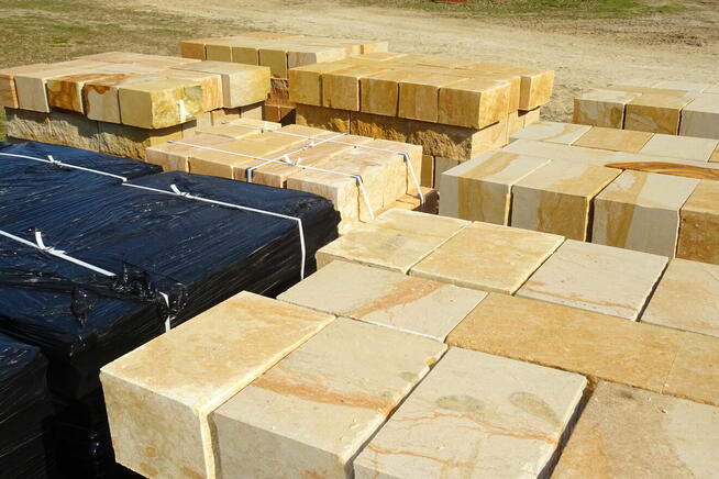 Kamień murowy 20x20x40 formak rzędowy murak z piaskowca