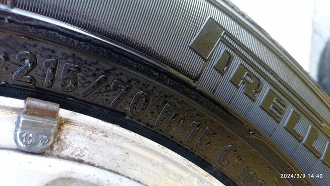 Sprzedam 4 opony 215x70x15 wzmacniane