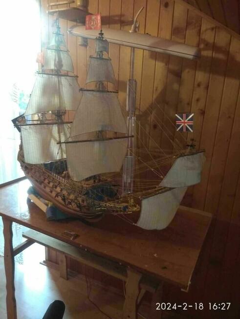 XVII-wieczny żaglowy okręt wojenny„Władca mórz”