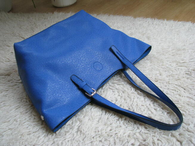 Zestaw torebek 2w1 duża torebka damska szoperka i kosmetyczk