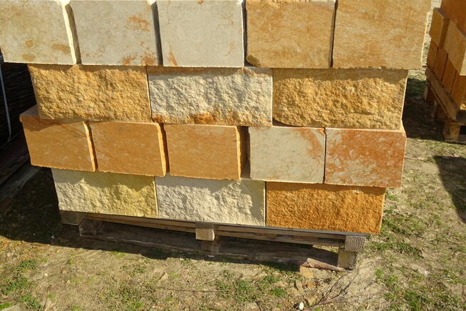Kamień murowy 20x20x40 formak rzędowy murak z piaskowca