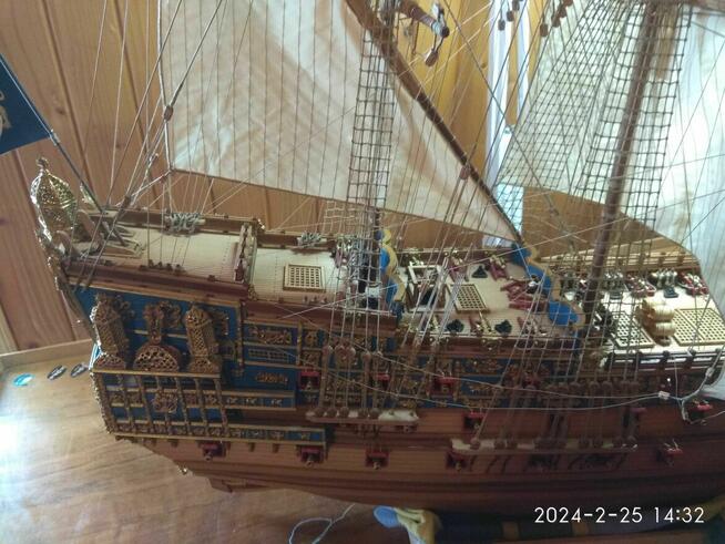 XVII-wieczny żaglowy okręt wojenny„Władca mórz”