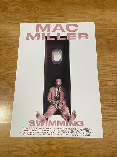 Plakat Mac Miller - Swimming