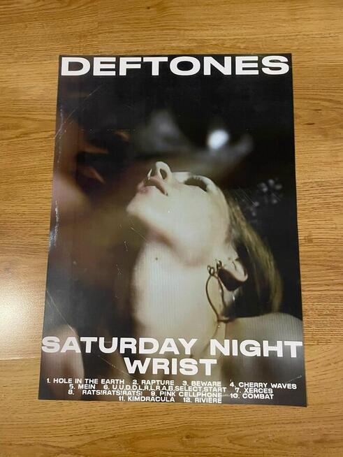 Plakat deftones - saturday night wrist