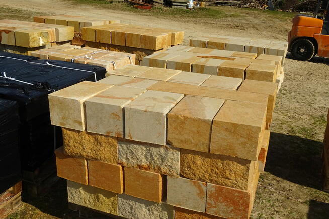 Kamień murowy 20x20x40 formak rzędowy murak z piaskowca