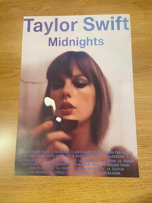 Plakat Taylor Swift - Midnights