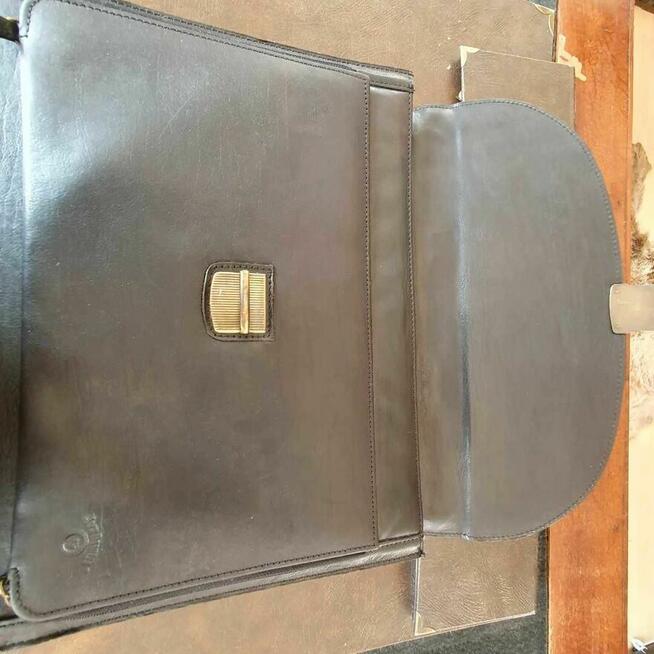 Teczka elegancka z naturalnej skóry, angielska