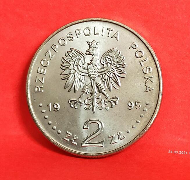 2 zł 1995 r. 75 Rocznica Bitwy Warszawskiej