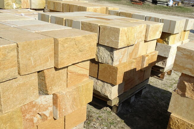 Kamień murowy 20x20x40 formak rzędowy murak z piaskowca