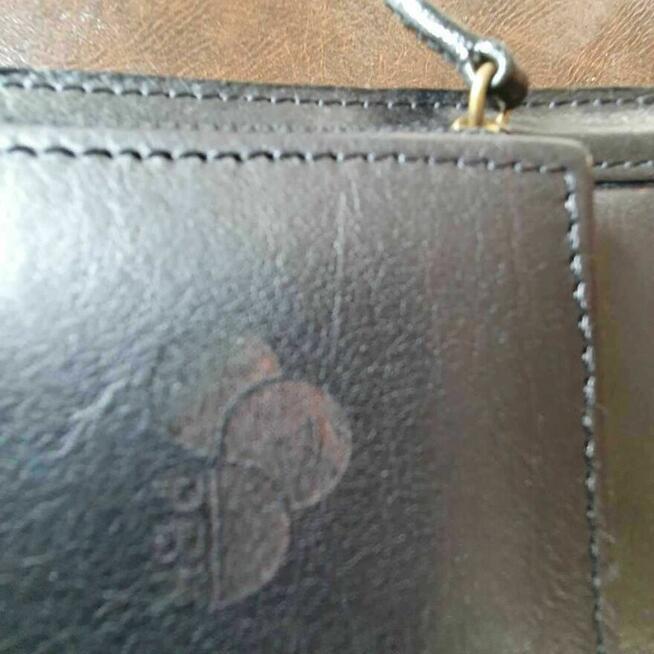 Teczka elegancka z naturalnej skóry, angielska