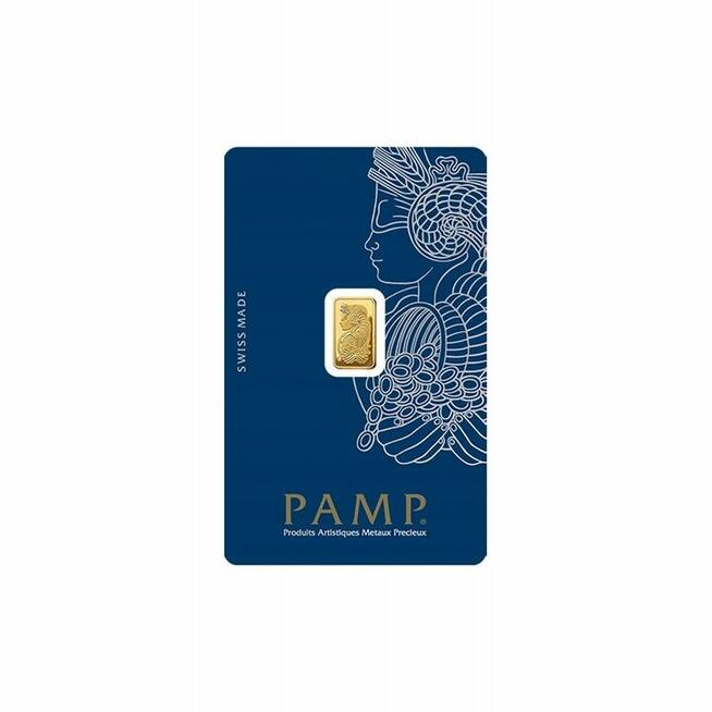 sztabka złoto PAMP