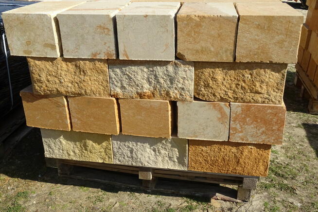 Kamień murowy 20x20x40 formak rzędowy murak z piaskowca