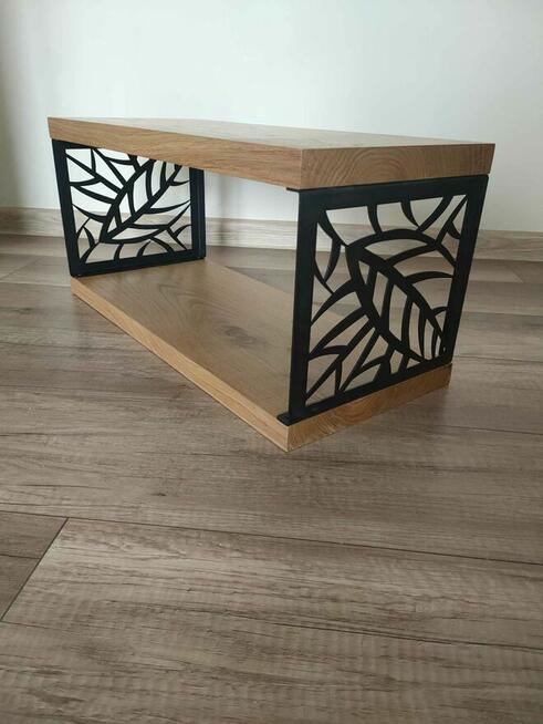 Półka ścienna wisząca, dekoracja loft