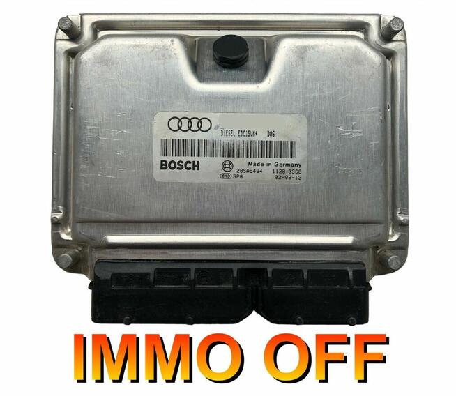 VAG 2.5TDi usunięcie Immobilizera wyłączenie IMMO