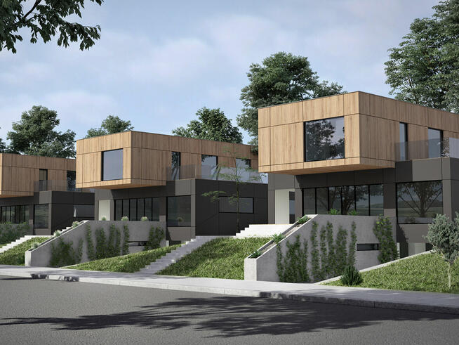 Płyty HPL kompaktowe elewacyjne exterior Dąb Lancelot PFL