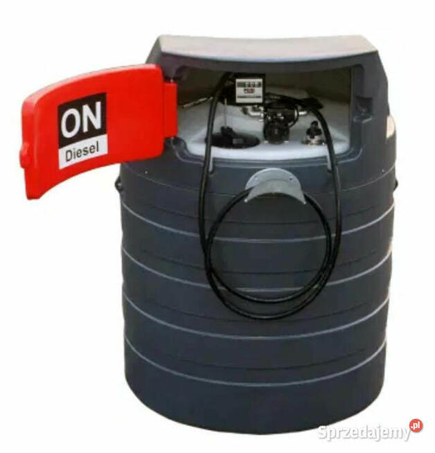 Zbiornik dwupłaszczowy na paliwo olej napędowy 1500L