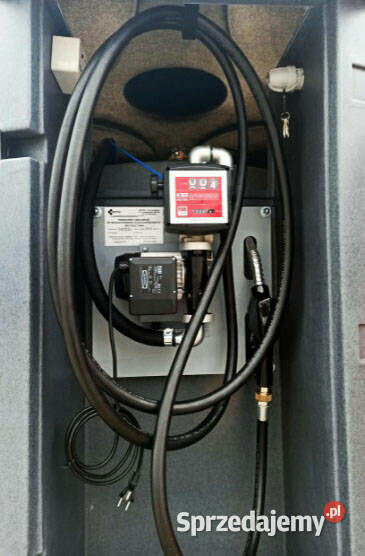 Zbiornik dwupłaszczowy olej napędowy 2500L