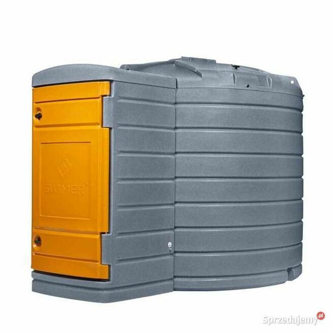 ZBIORNIK NA OLEJ NAPĘDOWY ON 5000L DUŻE DRZWI