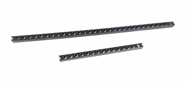 Szczebel, szczeble drabinowe do drabin, stalowe, perforowane