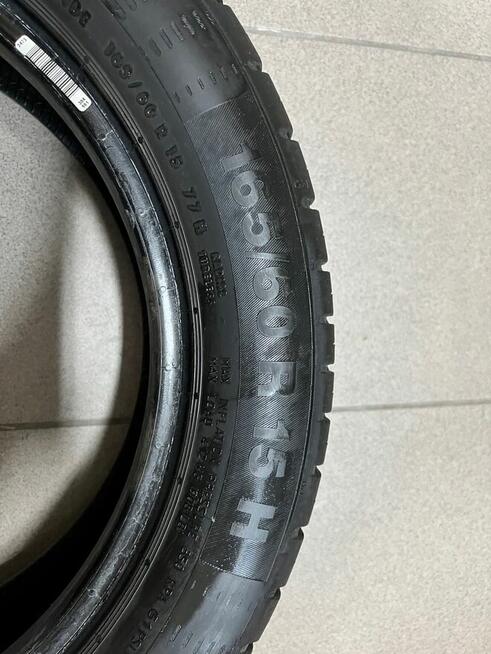 Sprzedam komplet (4szt) opon letnich 165/60 r15 Continental