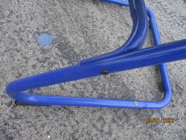 Krzesło metalowe regulowane