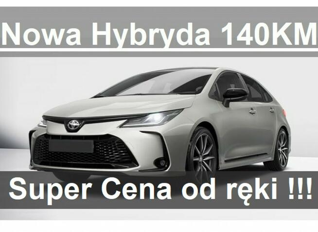 Toyota Corolla Nowa Hybryda 140KM 1,8 Comfort Kamera Dostępny od ręki  - 1305zł