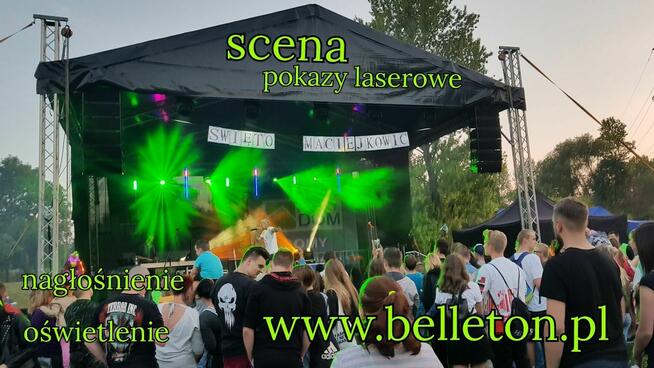 Pokazy laserów