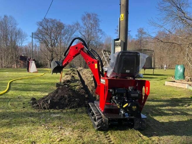 Nowa Minikoparka Koparka Heuschrecke Mikro koparka