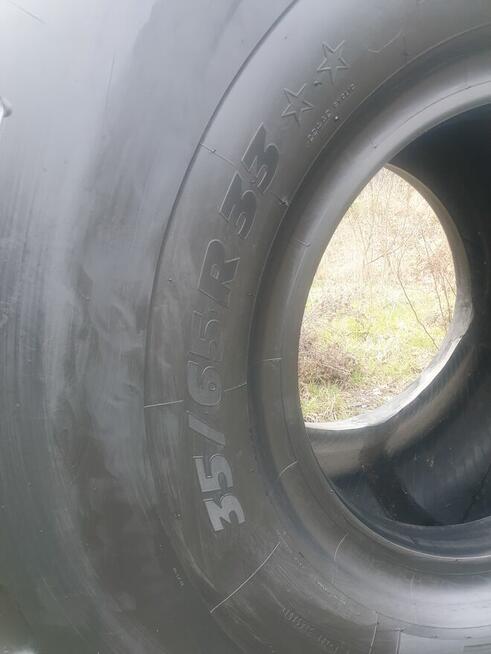opona używana 35/65R33 Michelin skalna
