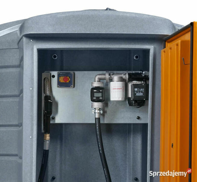 ZBIORNIK NA OLEJ NAPĘDOWY ON 5000L DUŻE DRZWI