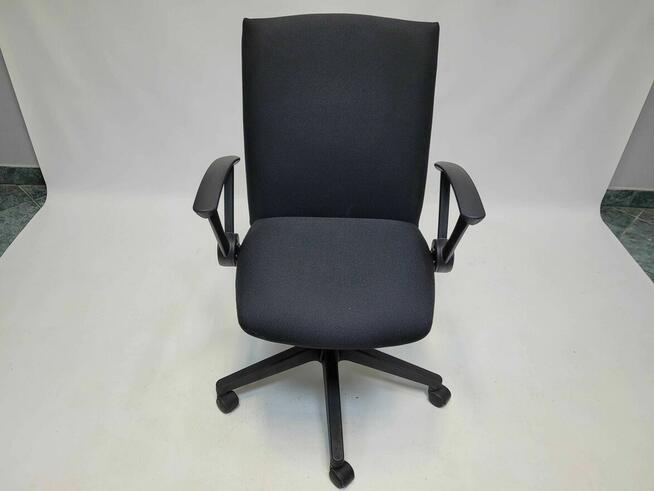 Fotel biurowy , krzesło obrotowe Haworth czarne