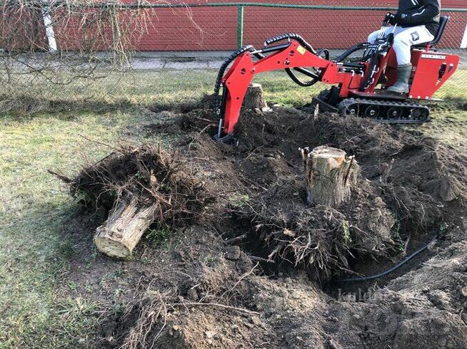 Nowa Minikoparka Koparka Heuschrecke Mikro koparka