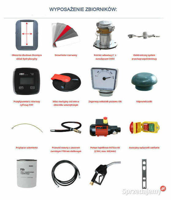 Zbiornik z dystrybutorem na ON V5000 L SiBUSO