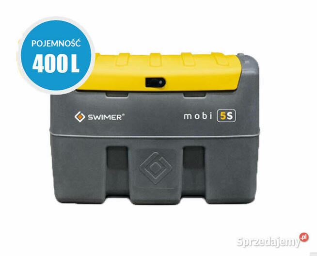 Zbiornik mobilny na ON 400L Mobi 5S Swimer Licznik
