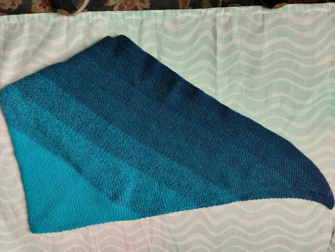 Chusta wełniana. Chustka duża.