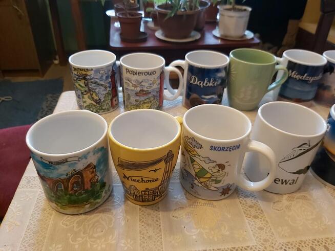 kubki z motywem miast nadbałtyckich