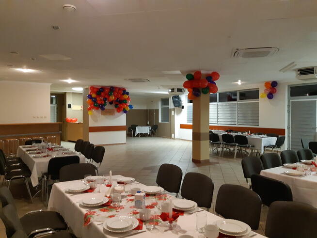 Wynajem sal na imprezy okolocznościowe, eventy, szkolenia.