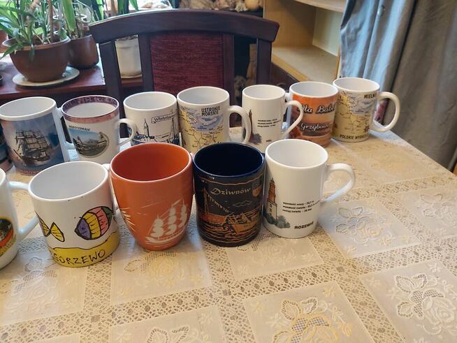 kubki z motywem miast nadbałtyckich