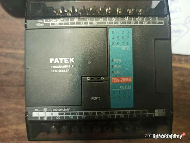 sterownik programowalny FATEK FBS -20 MA lignum