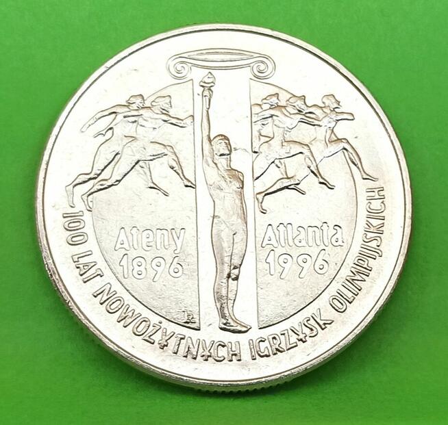 2 zł 1995 r. 100 Lat Igrzysk Olimpijskich ATLANTA